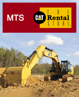 MTS CAT Rental Store ใช้เช่า รถขุด รถตัก รถบด รถเกรด